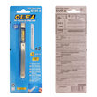 Cutter profesional OLFA, otel inoxidabil, 9mm lama cu auto-blocare + doua lame bonus 9 mm 