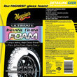 Meguiars Ultimate Insane Shine Foam, 857 ml - Spuma de curatare si protectie cu aspect lucios pentru anvelope