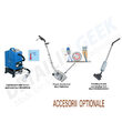 SANTOEMMA HOT Sabrina-Foam - Masina de curatat cu spuma si extractie cu apa fierbinte, 1500W ,cuva 14 L
