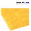 The Rag Company Eagle Edgeless 500gsm GOLD Laveta foarte pufoasa de microfibra Galbena 41 x 41 cm
