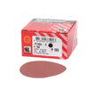 INDASA Abrasive disc without holes,75mm, P180- Disc abraziv fara gauri Rhynogrip RedLine , 75mm, P180
