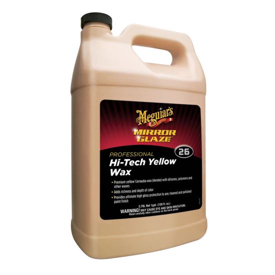 Meguiars M26 Mirror Glaze Hi-Tech Yellow Wax 3.78 L