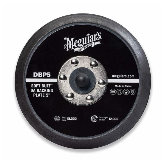 Meguiars Soft Buff Backing Plate for Orbital/DA Polishers 125 mm