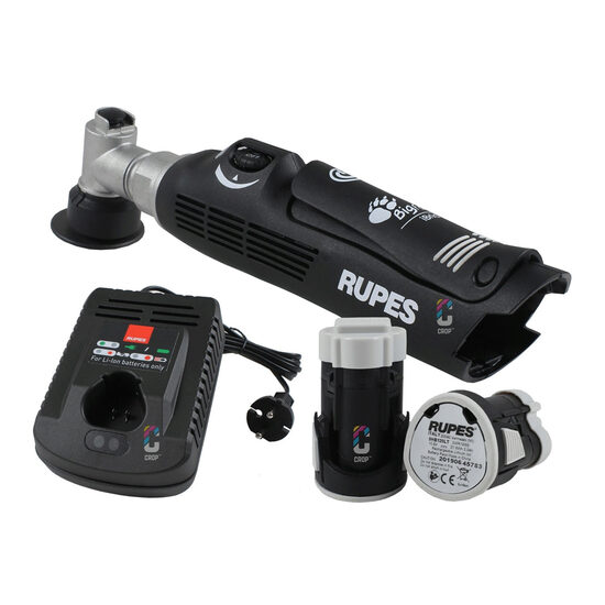 RUPES  iBrid Nano Polisher Long Neck with 3 different movements  MINI MASINA DE POLISAT NANO IBRID GAT LUNG 