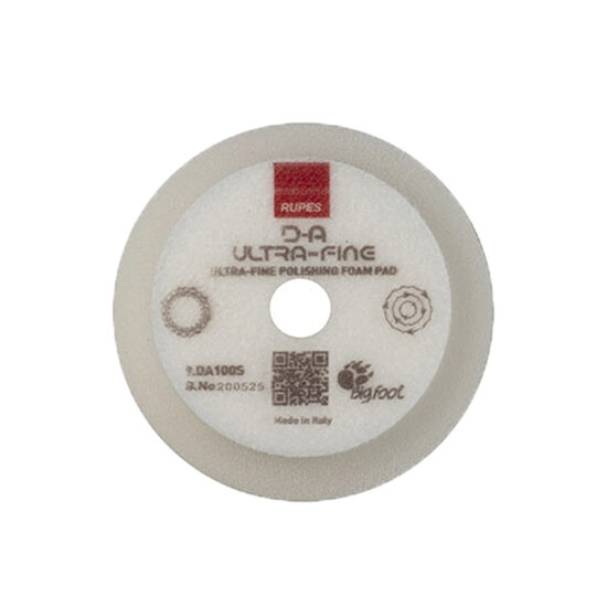 RUPES UltraFine Foam Pad-BURETE ULTRAFIN DE POLISARE (ALB) 80/100MM