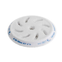 RUPES Coarse microfiber polishing pads for random orbital,WHITE- BURETE MICROFIBRA ALB 130/150MM