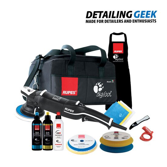 RUPES Random orbital polisher – Bigfoot LHR21  DA LUXURY- KIT POLISARE LHR21III DA LUXURY