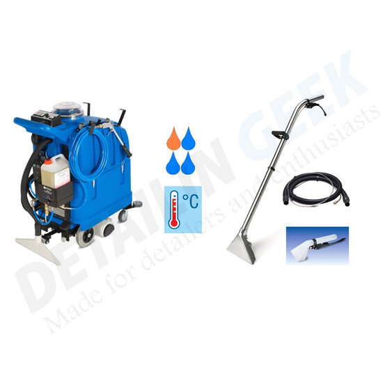 SANTOEMMA Powerful-Silent Professional SET- set masina autonoma silentioasa cu motor de tractiune,1500W, cuva 70 L