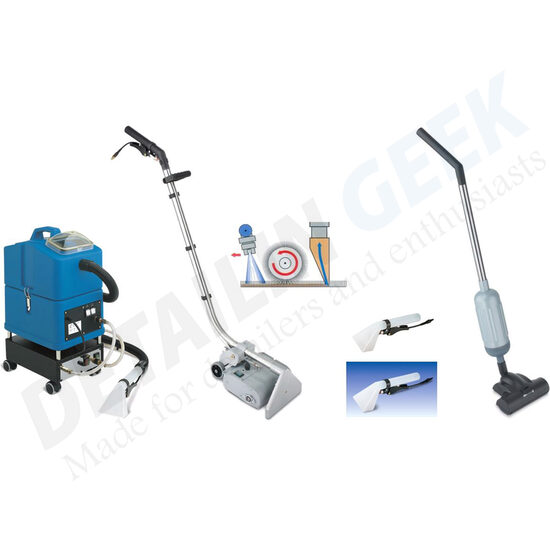 SANTOEMMA Sabrina-HOT Professional SET- set aspirator cu injectie extractie cu apa fierbinte, 1500W, cuva 14 L