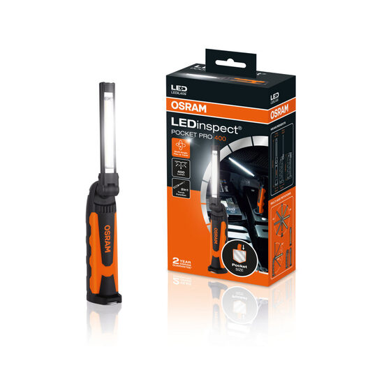 OSRAM LEDinspect POCKET PRO400  ,LAMPA INSPECTIE CU LEDURI,UNGHIURI MULTIPLE,CARLIG AGATARE,MAGNET SI PLIABILA