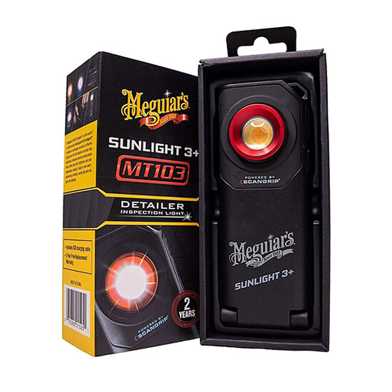  MEGUIAR'S SUNLIGHT 3+ - Lanterna de inspectie cu lumina rece-calda,reglare a intesitatii si memorare a setariilor