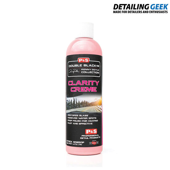 P&S Clarity Creme Glass Polish 473ml - Solutie de polisare si indepartare a reziduriilor de pe sticla exterioara
