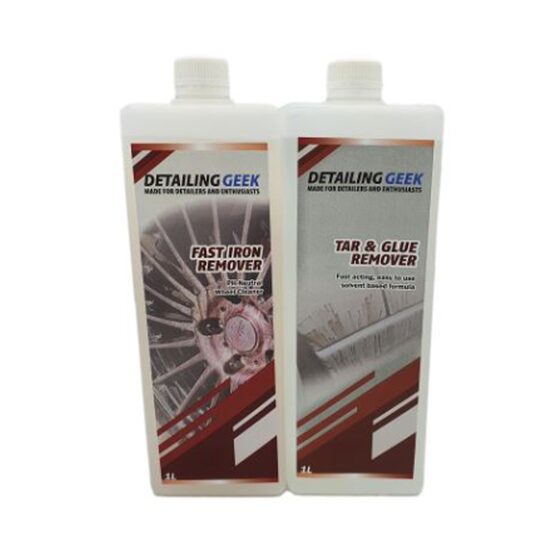 Decontaminare chimica Detailing Geek 1L - Fast Iron Remover si Tar and Glue Remover
