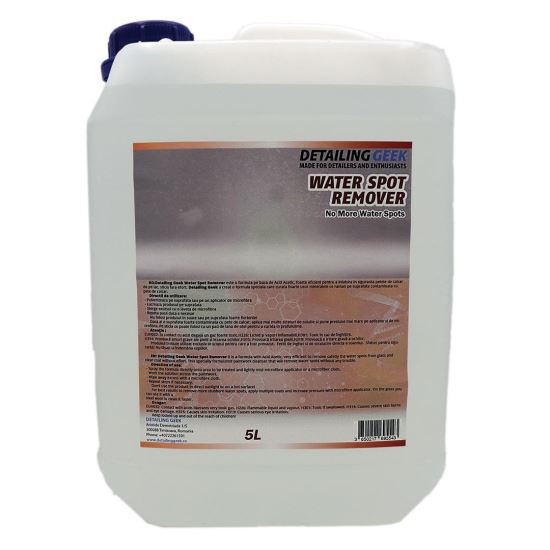 Detailing Geek Water Spot Remover 5L - Solutie inlaturare pete de calcar