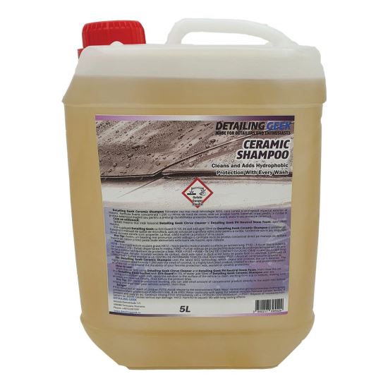 Detailing Geek Ceramic Shampoo 5L - Sampon auto ceramic 1:200 concentrat de mentenanta si protectie