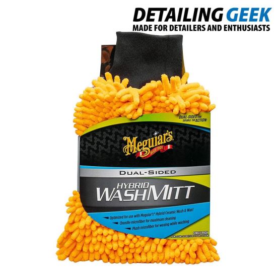 MEGUIARS HYBRID WASH MITT - Manusa spalare hibrida cu doua fete diferite