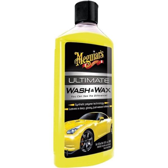 MEGUIARS ULTIMATE WASH SI WAX - EU -473ml -Sampon Auto cu Ceara, 