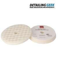 RUPES WAFFLE ULTRA-FINE POLISHING FOAM PAD FOR ROTARY POLISHERS,90MM-BURETE POLISARE VALURIT ULTRAFINE (ALB)
