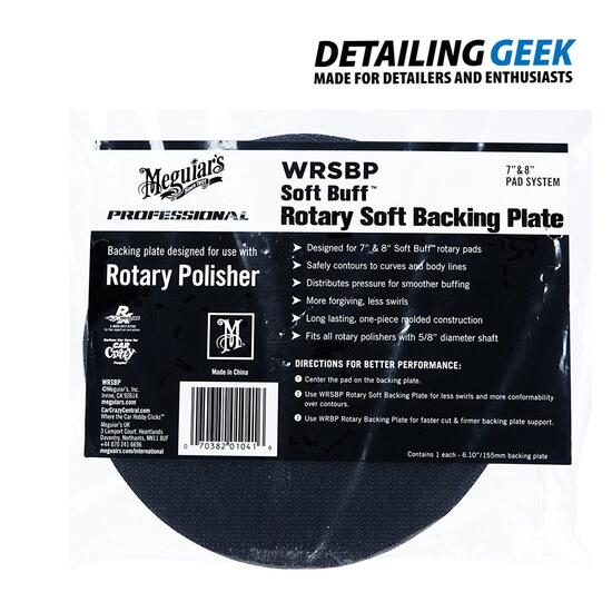 MEGUIARS ROTARY SOFT BACKING PLATE ,155 MM -Taler pentru masina rotativa