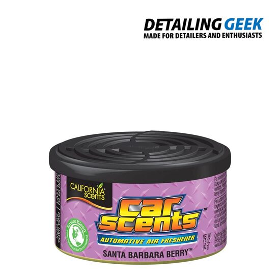 CALIFORNIA CAR SCENTS - Santa Barbara Berry Parfum pentru interior de Santa Barbara Berry pana la 60 zile