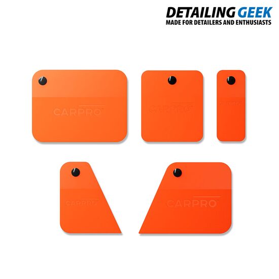 CARPRO Immortal Rubber Squeegee Kit 5 pcs - Kit de 5 bucati raclete pentru PPF