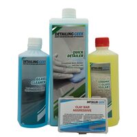 KIT CURATARE SI TRATAMENT HIDROFOB GEAMURI