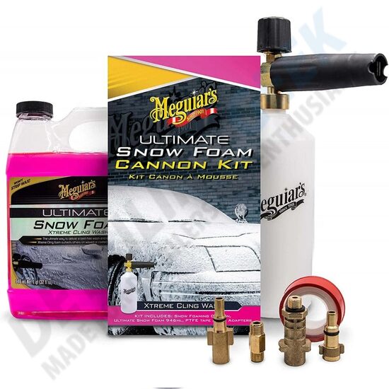 MEGUIARS KIT PRESPALARE AUTO LANCE SI SPUMA - ULTIMATE SNOW FOAM CANNON KIT