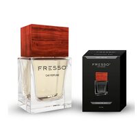 FRESSO Signature Man 50 ml - Parfum auto cu miros de trandafir brazilian, mosc si vetiver