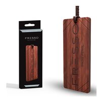 FRESSO Snow Pearl with wooden hanger - Parfum auto cu miros de fructe citrice flori de iasomie si ylang ylang