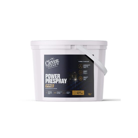 Cleaver Clean PowerPrespray PRO 5kg - Detergent alcalin de pre curatare pentru covoare si tapiterie