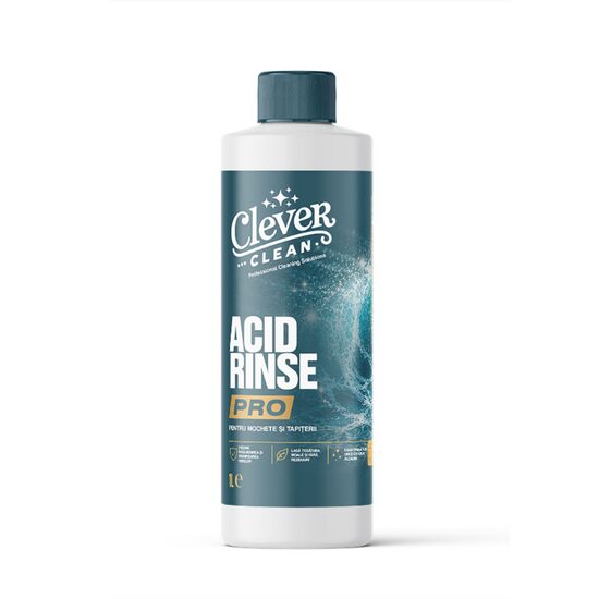 Cleaver Clean Acid Rinse PRO 1L - Solutie de clătire acidă și neutralizare