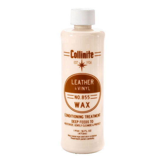 COLLINITE 855 Leather and Vinyl Wax 473ml - Ceara lichida de protectie pentru piele si vinilin