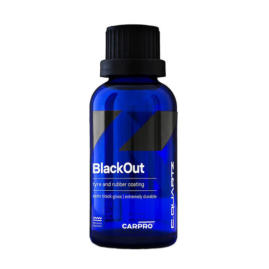 CAR PRO CQuartz Black Out KIT pack 50ml - Protectie ceramica pentru plastic, cauciuc si rasini nelacuite