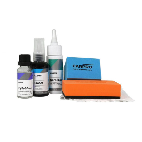 CAR PRO FlyBy30 Windshield and Glass Coating Full Kit - Kit protectie ceramica parbriz si geamuri