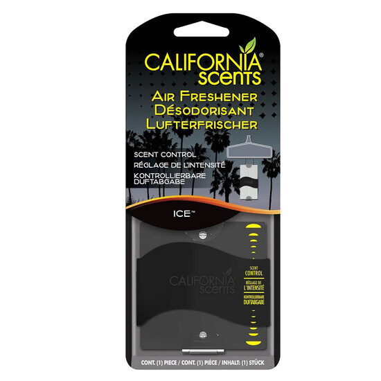 CALIFORNIA SCENTS Paper Air Freshener- Ice