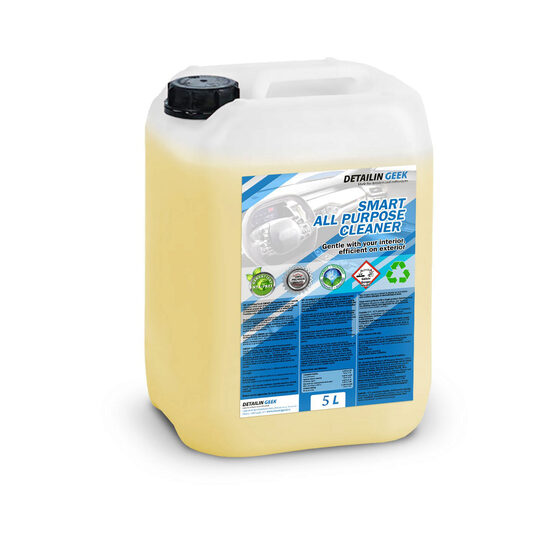 Detailing Geek SMART All Purpose Cleaner 5L - Solutie cu PH neutru de curatare pentru suprafetele interioare foarte concentrata