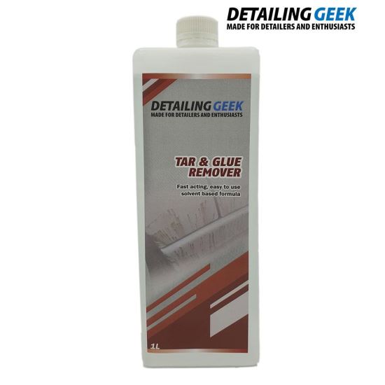 Detailing Geek Tar and Glue Remover 1L - Solutie decontaminare chimica, bitum, uleiuri, rasini, adeziv