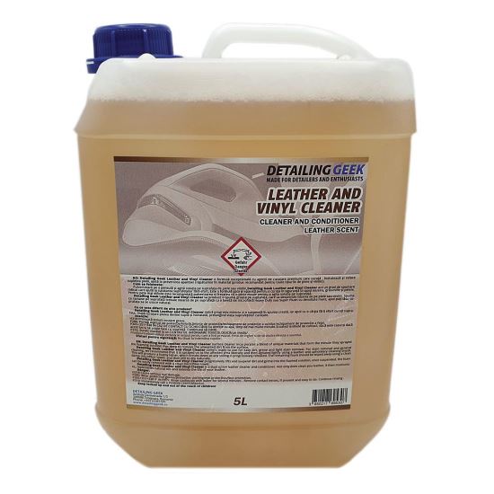 Detailing Geek Leather and Vinyl Cleaner 5L - Leather Scent - Solutie de curatare piele si vinilin