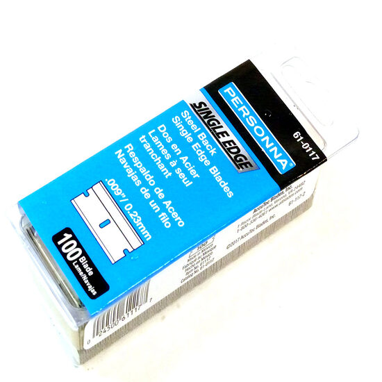 Detailing Geek Lame din Otel inoxidabil pentru curatarea suprafetelor pachet 100 buc.