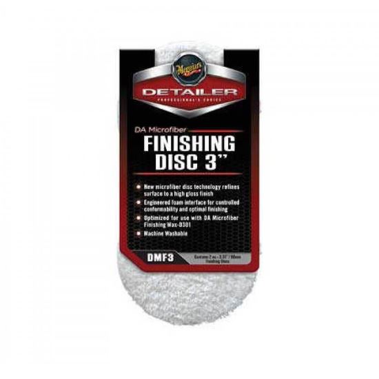 Meguiars DA Microfiber Finishing Pad 3" (2 pack) - Paduri de microfibra de finisare diametru de 75 mm