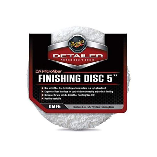 MEGUIARS DA Microfiber Finishing Pad 5" (2 pack) - Paduri de microfibra de finisare diametru de 125 mm