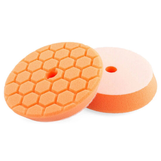 FLEXIPADS PRO-DETAIL ORANGE Medium Heavy Cutting Pad - Burete agresiv de polisare 135mm