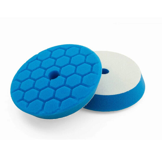 FLEXIPADS  PRO-DETAIL BLUE Light Clean & Glaze Pad - Burete de polisare pentru ceara/sealant 135mm