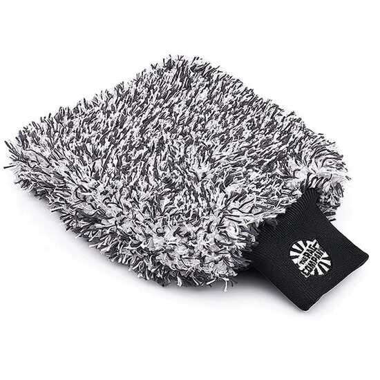 The Rag Company ULTRA WASH MITT - Manusa de spalare cu fibre de calitate superioare Neagra