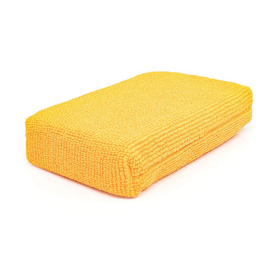 The Rag Company Pearl Sponge Detailing Applicator ORANGE- 7.62. x 12.7 cm - Aplicator portocaliu de microfibra pentru aplicare protectii