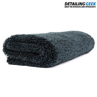 The Rag Company Creature Edgeless Laveta moale pentru interior si exterior BLACK 41x41 cm 420 GSM 