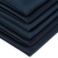 The Rag Company DIAMOND MICROFIBER GLASS AND WINDOW TOWEL - Black 41x41cm
