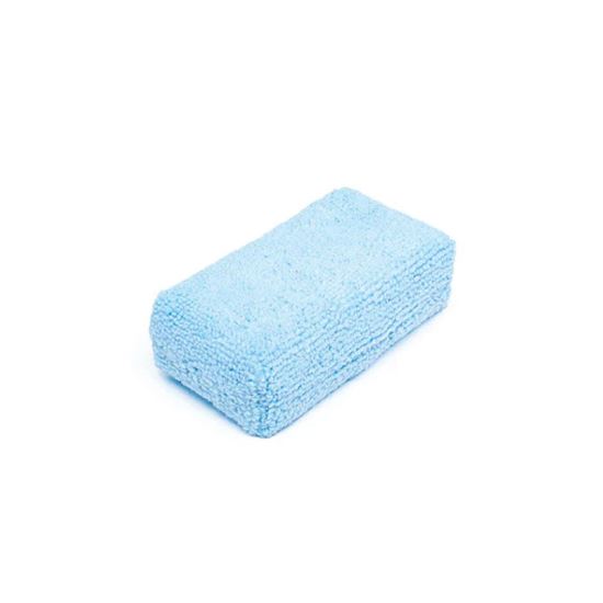 The Rag Company Blue Terry Detailing Sponge 5 x 10 cm