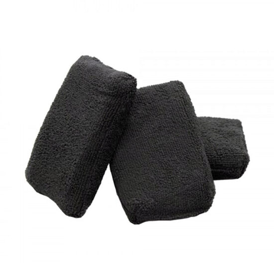 The Rag Company Black Detailing Sponge 8 x 13 cm - Aplicator pentru protectii NEGRU
