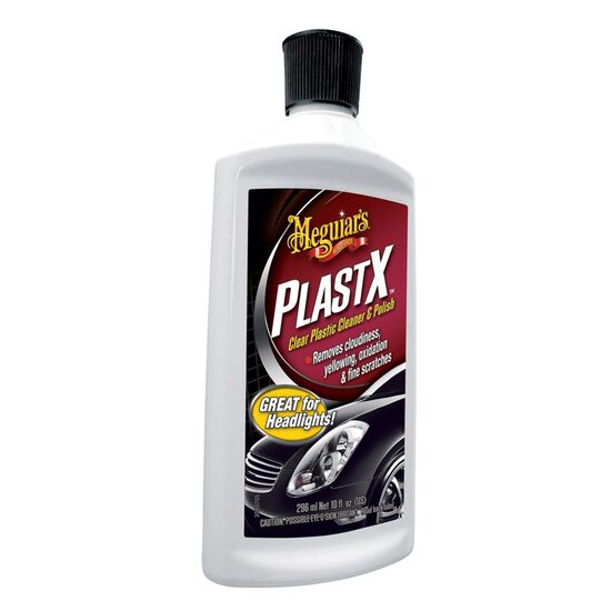 MEGUIARS Plast X flacon (296 ml) - Solutie polisare pentru faruri si pexiglass